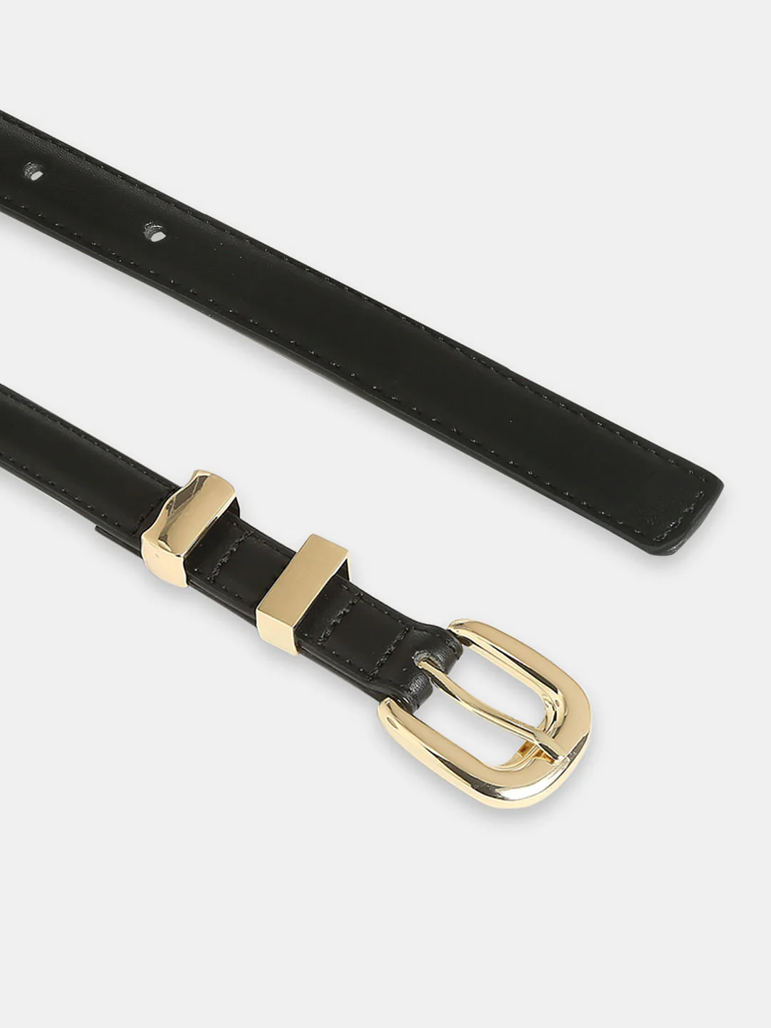Black Slim Jeans Belt - Image 4