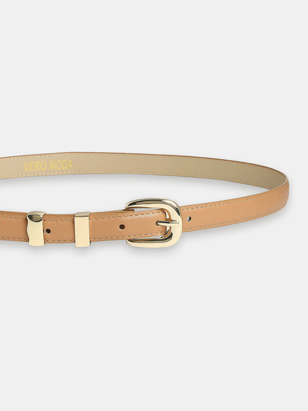 Brown Slim Jeans Belt - Image 3