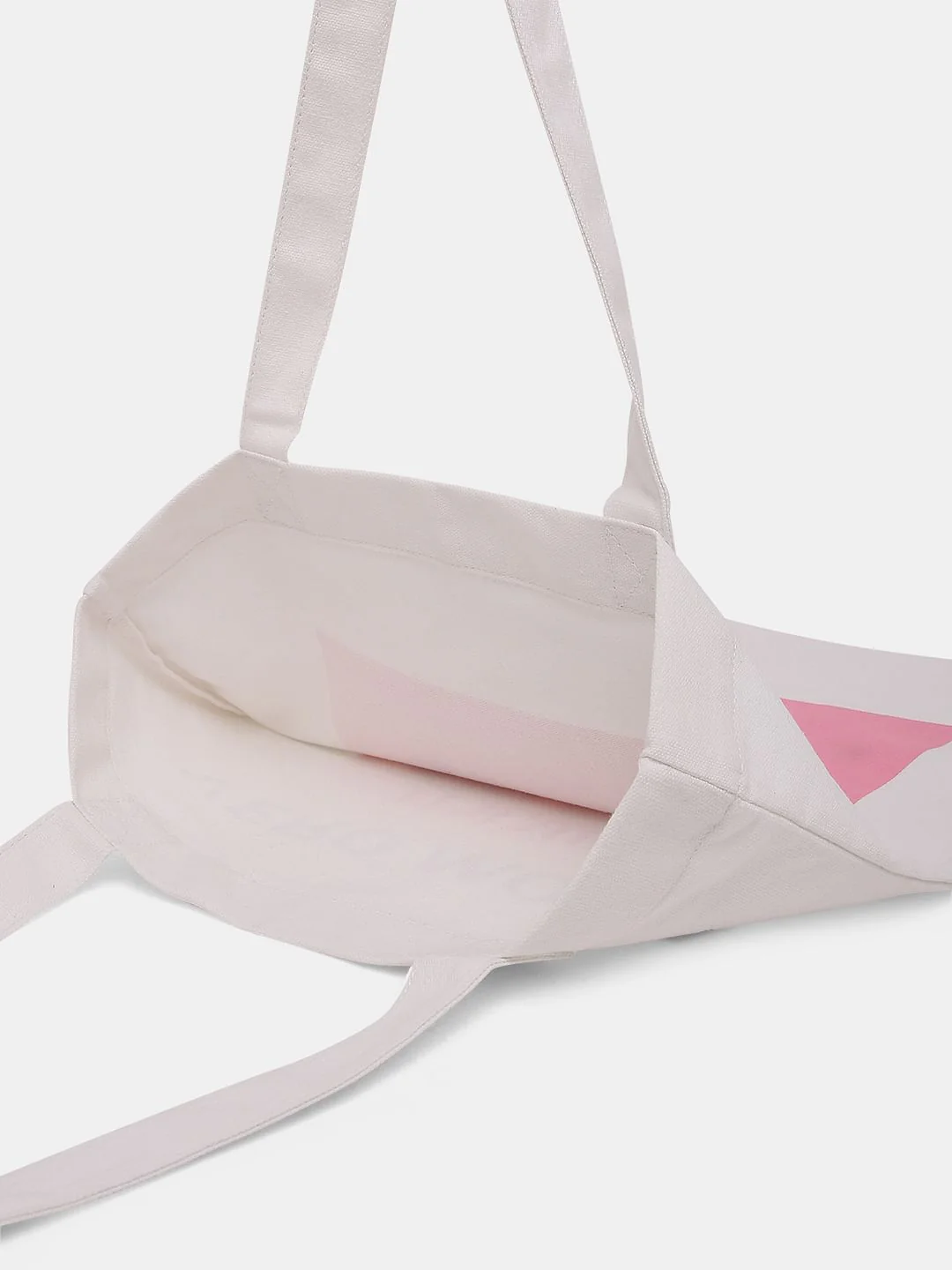 White Heart Print Tote Bag - Image 7