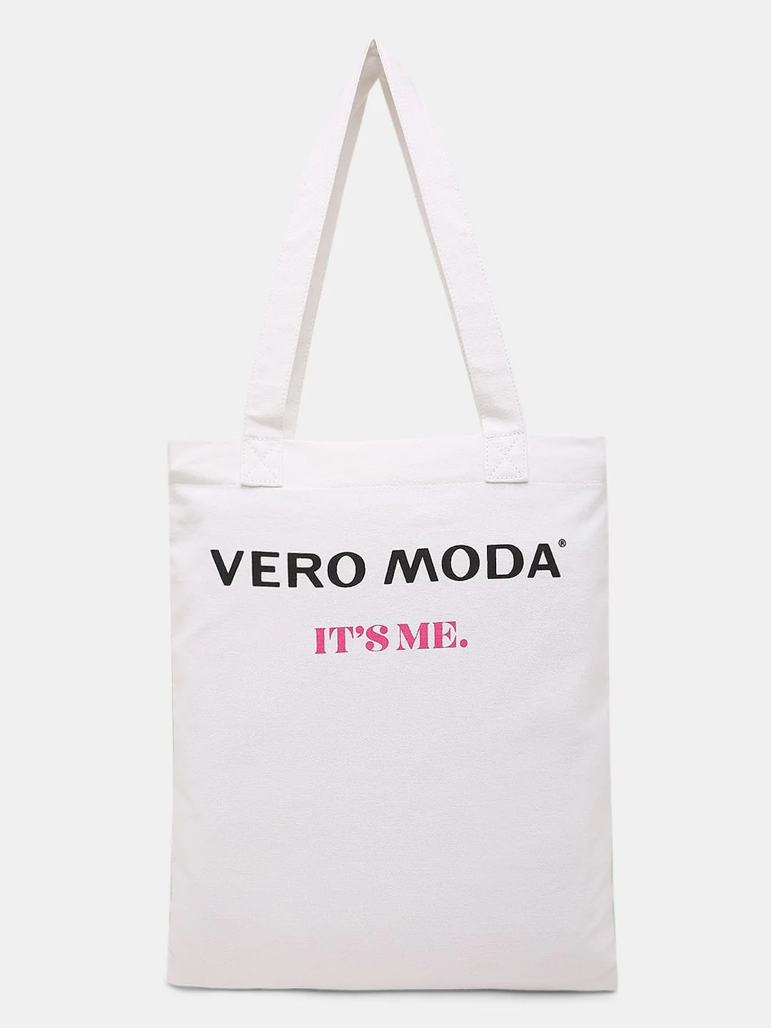 Pastel Green Printed Tote Bag - Image 5