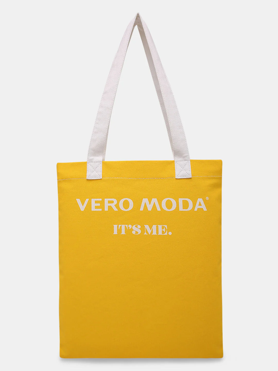 Yellow Printed Tote Bag - Image 5