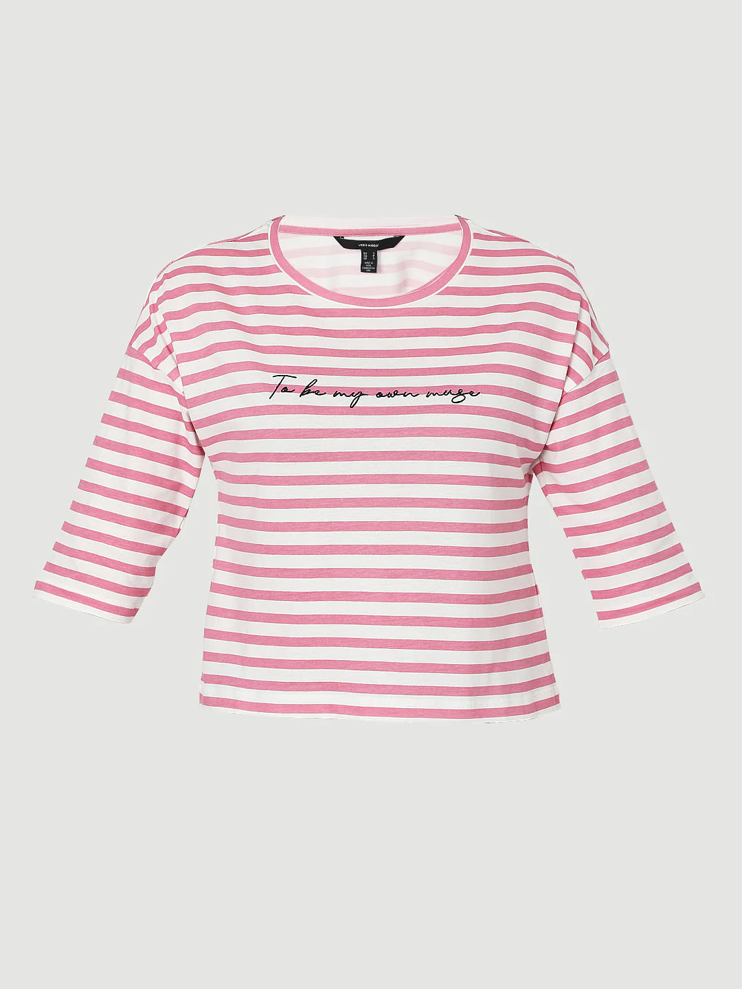 Pink Striped T-Shirt - Image 6