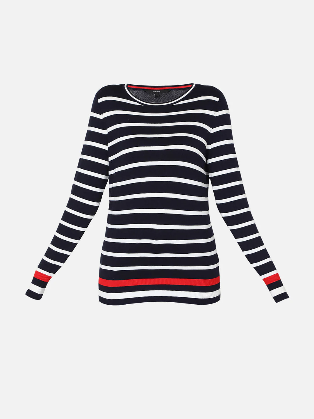 Dark Blue Striped Pullover - Image 7