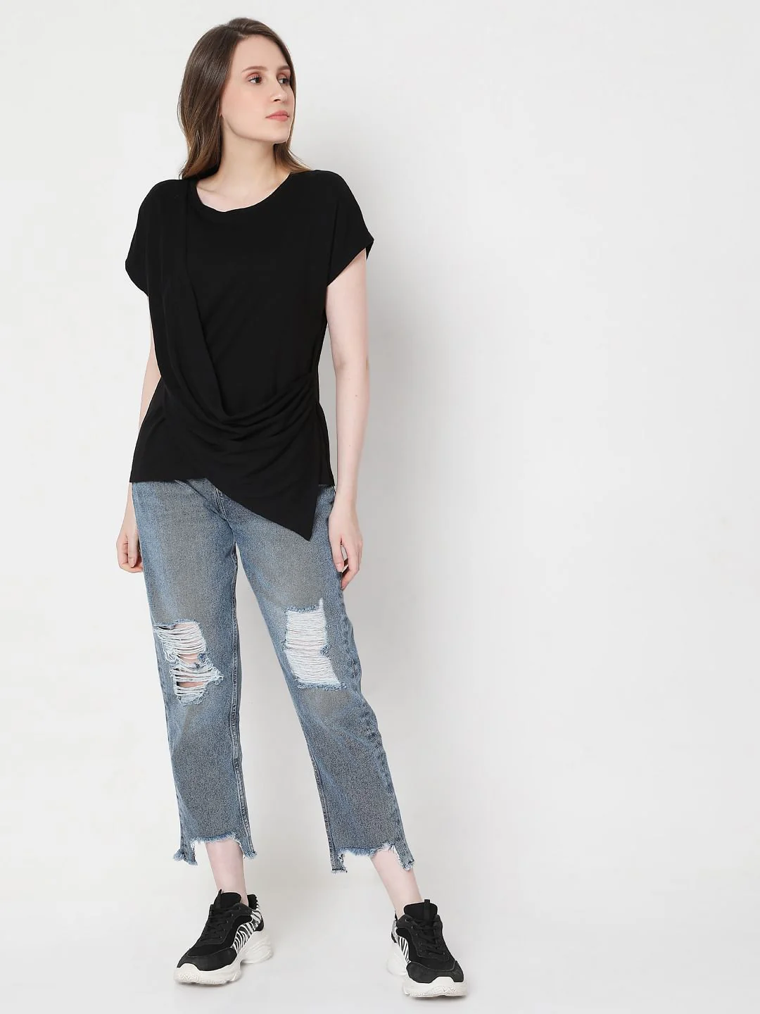 Black Asymmetric Top - Image 5