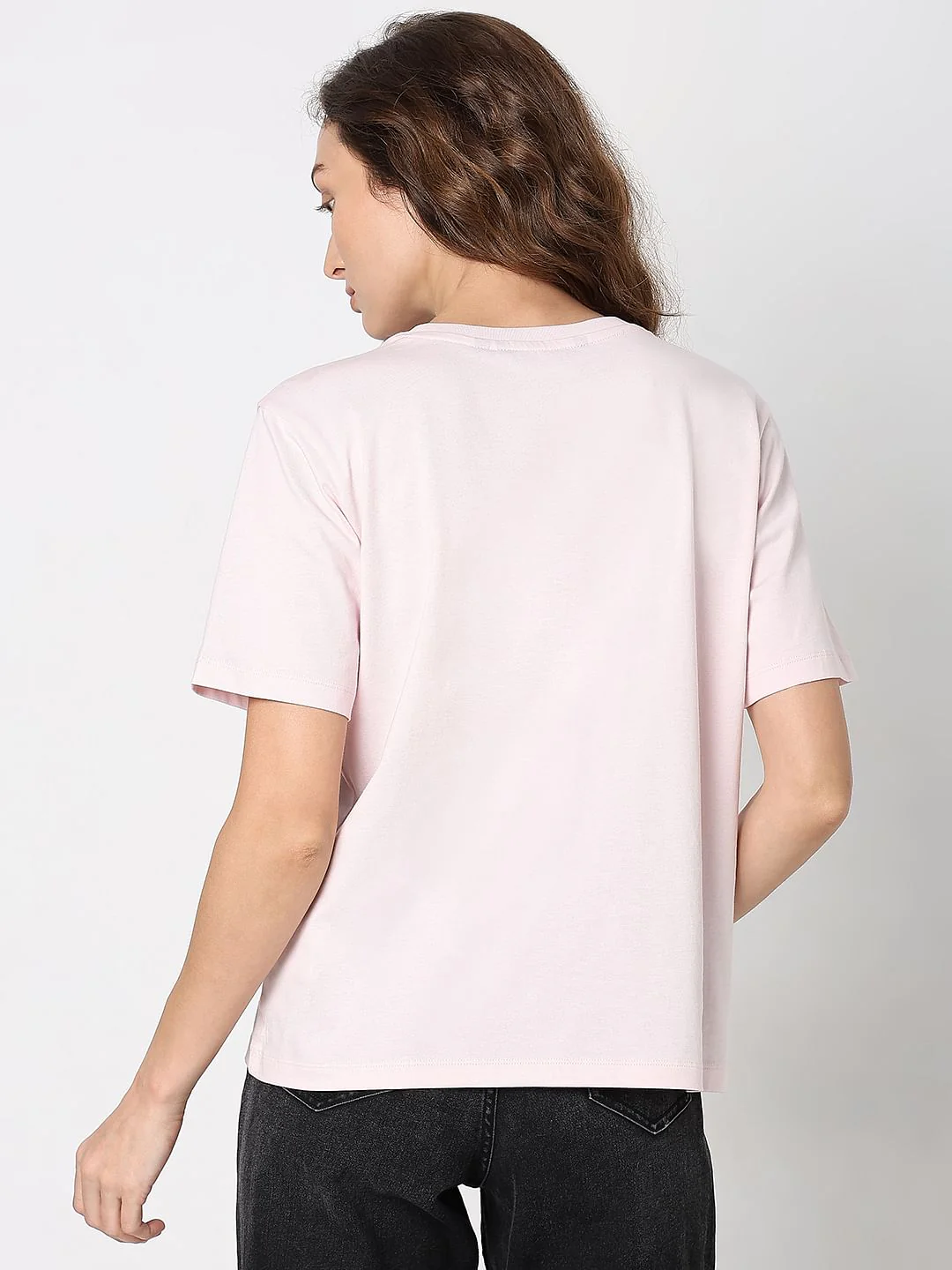Lilac Graphic Print T-Shirt - Image 4