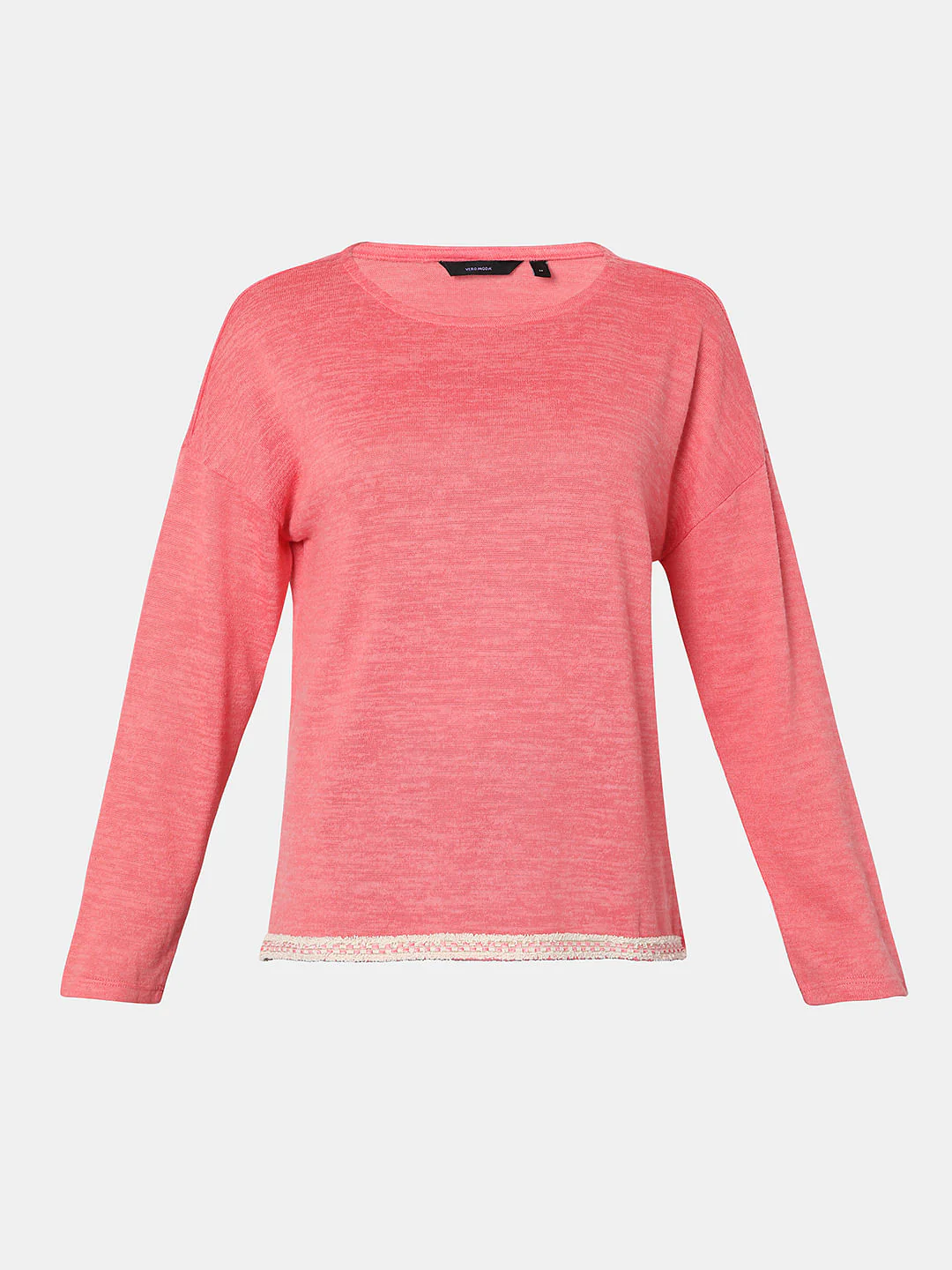 Pink Drop Shoulder Top - Image 7