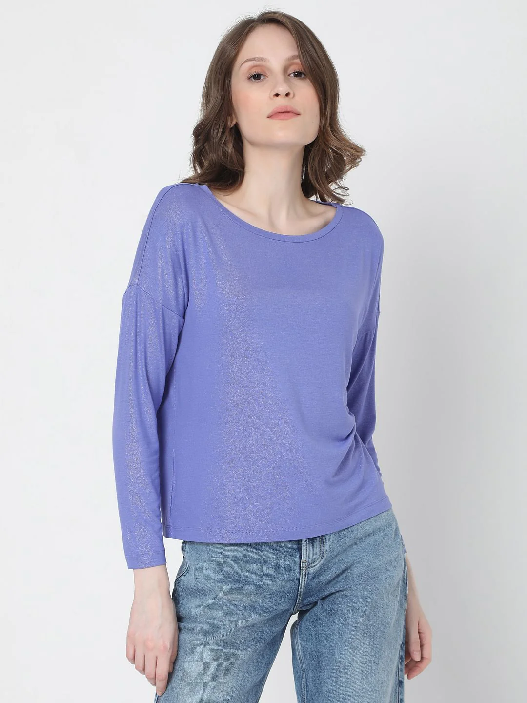 Blue Shimmer Top - Image 2
