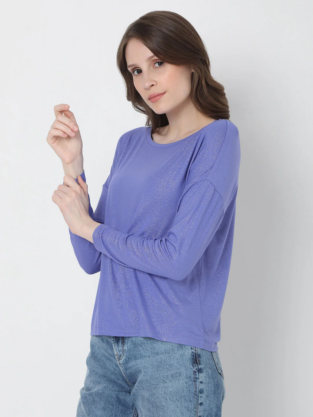 Blue Shimmer Top - Image 3