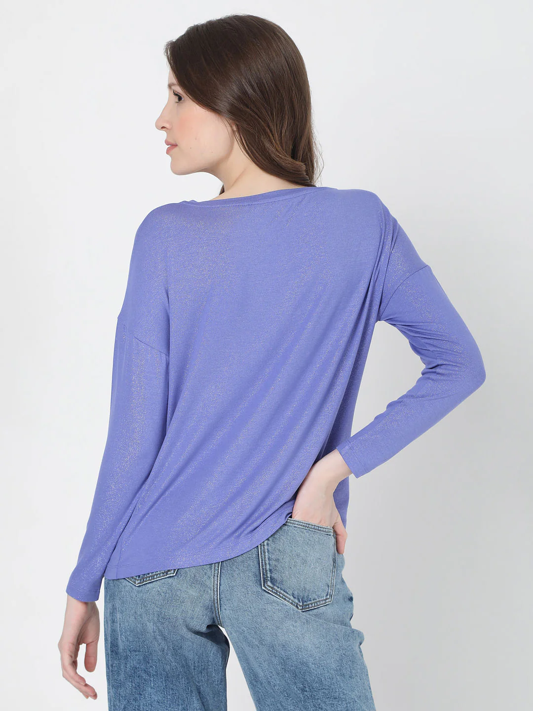 Blue Shimmer Top - Image 4