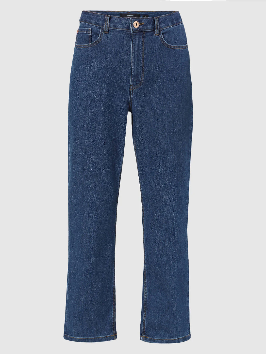 Blue Mid Rise Petra Bootcut Jeans - Image 6