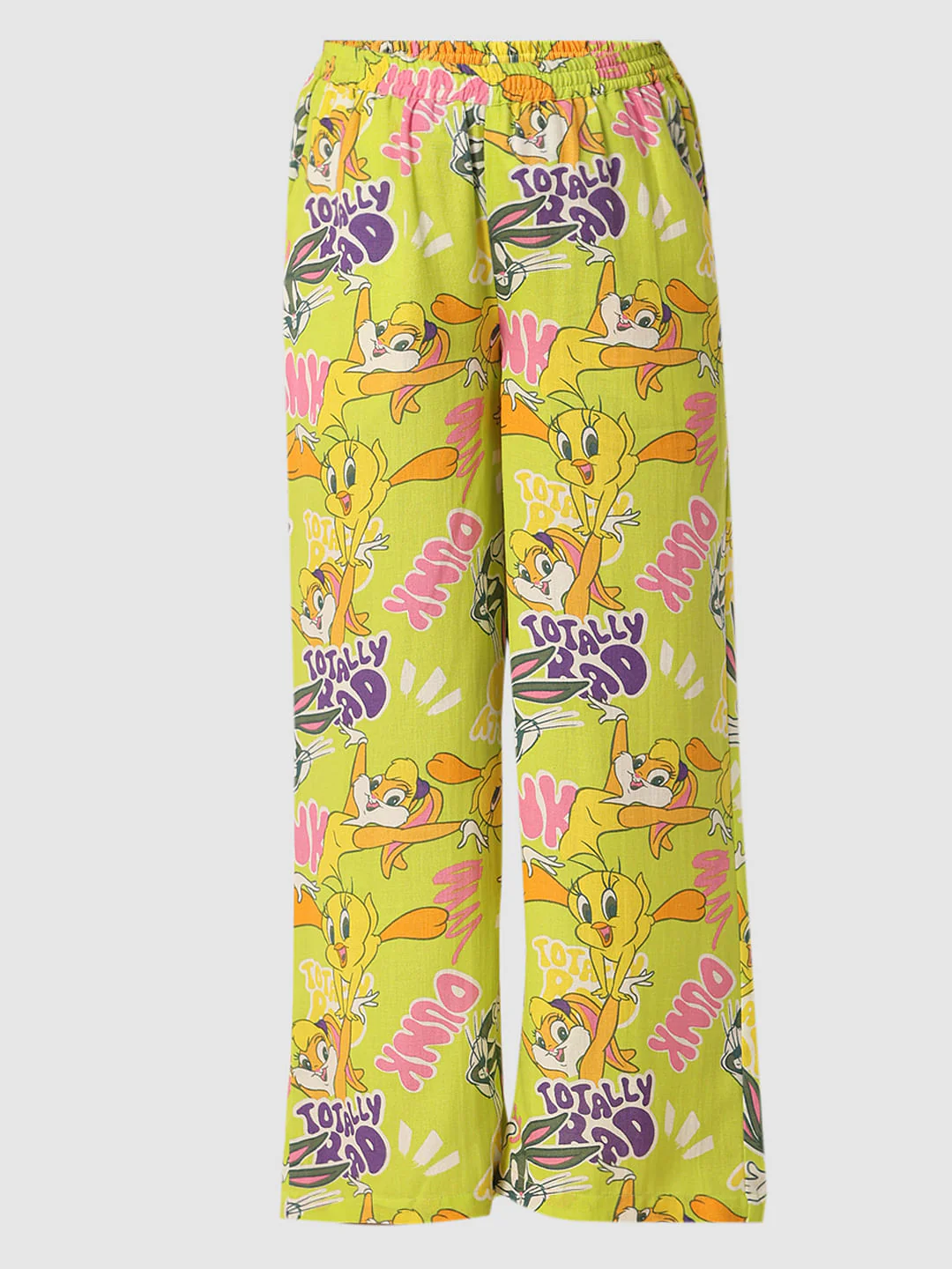 X Looney Tunes Green Printed Co-Ord Set Pants - Image 5