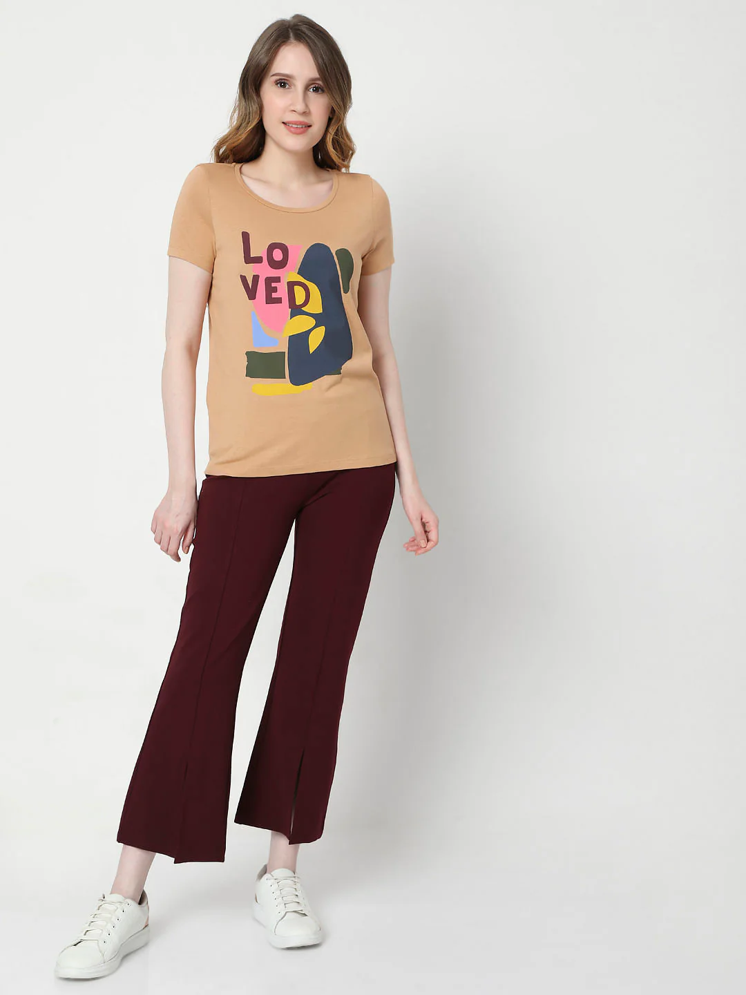 Brown Graphic Print T-Shirt - Image 5