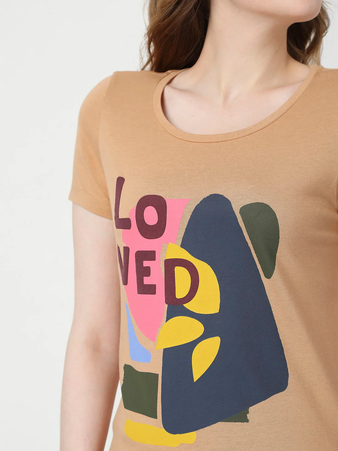 Brown Graphic Print T-Shirt - Image 6