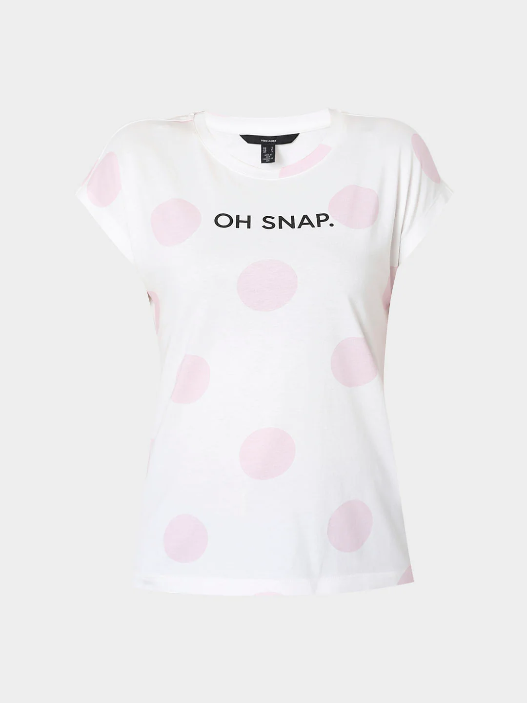 White Dotted T-Shirt - Image 7