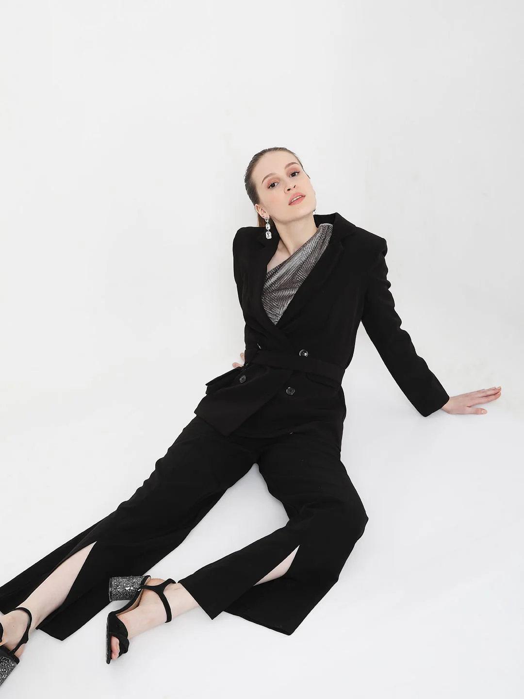 Black High Waist Pants