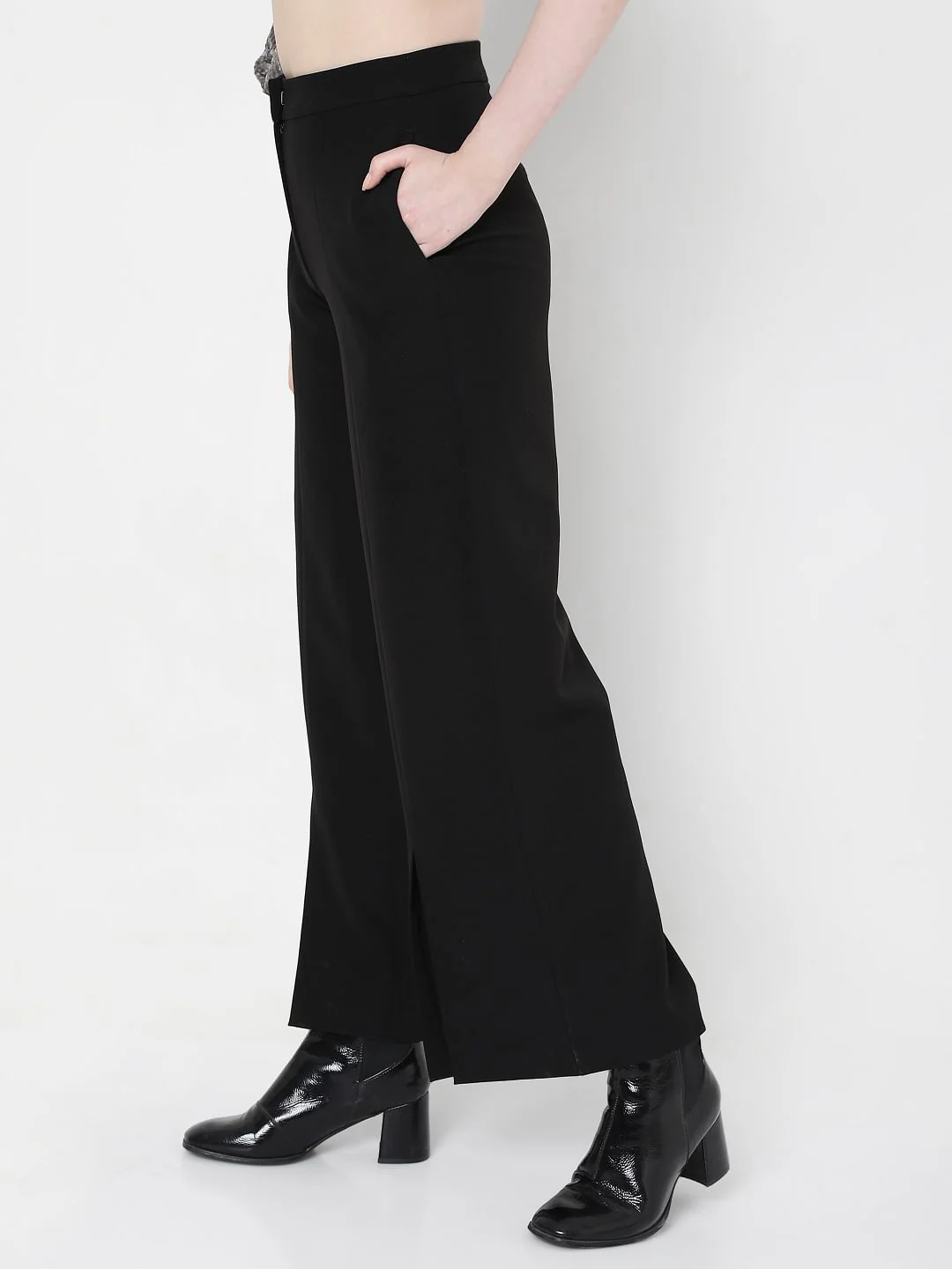 Black High Waist Pants - Image 3