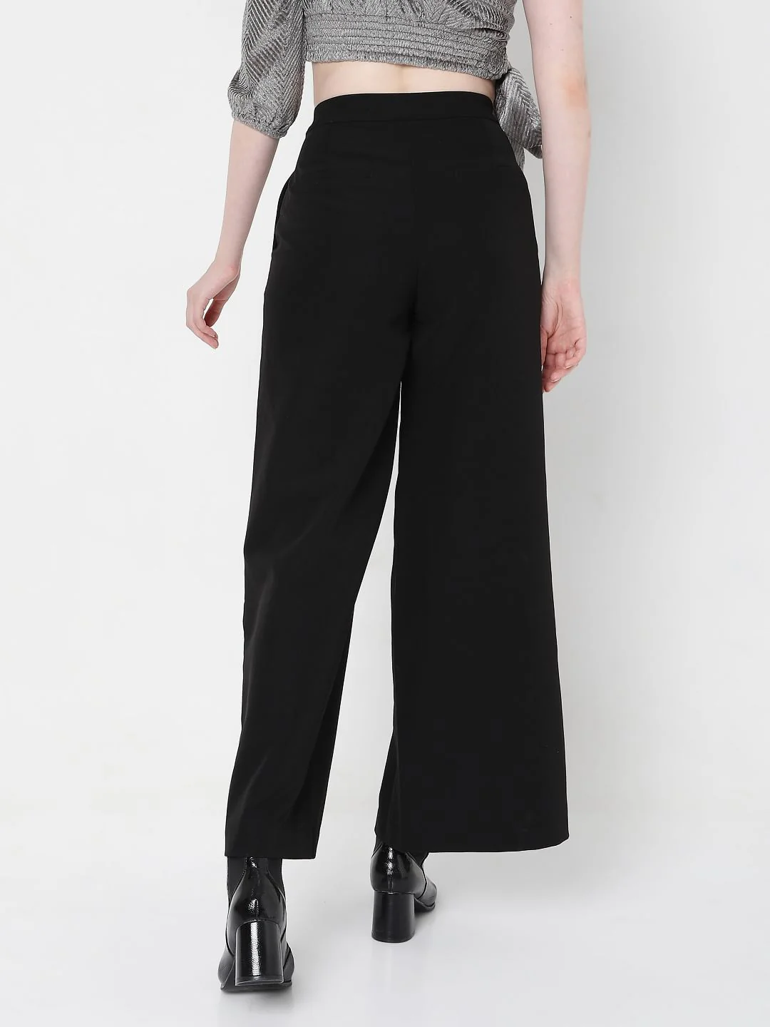 Black High Waist Pants - Image 4