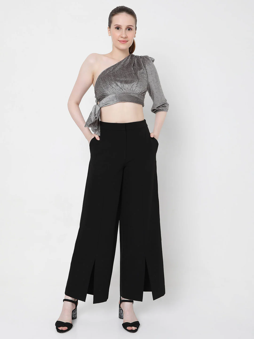Black High Waist Pants - Image 6