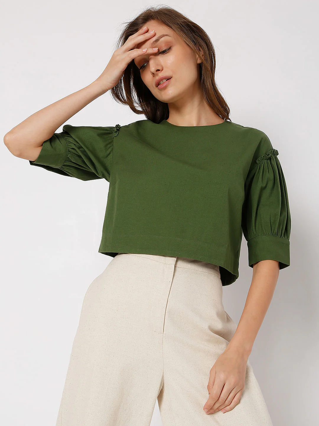 Green Co-Ord Set Top - Image 2