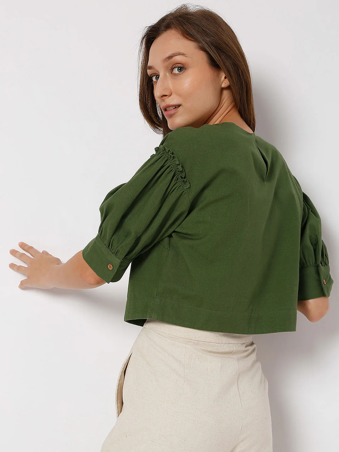 Green Co-Ord Set Top - Image 4