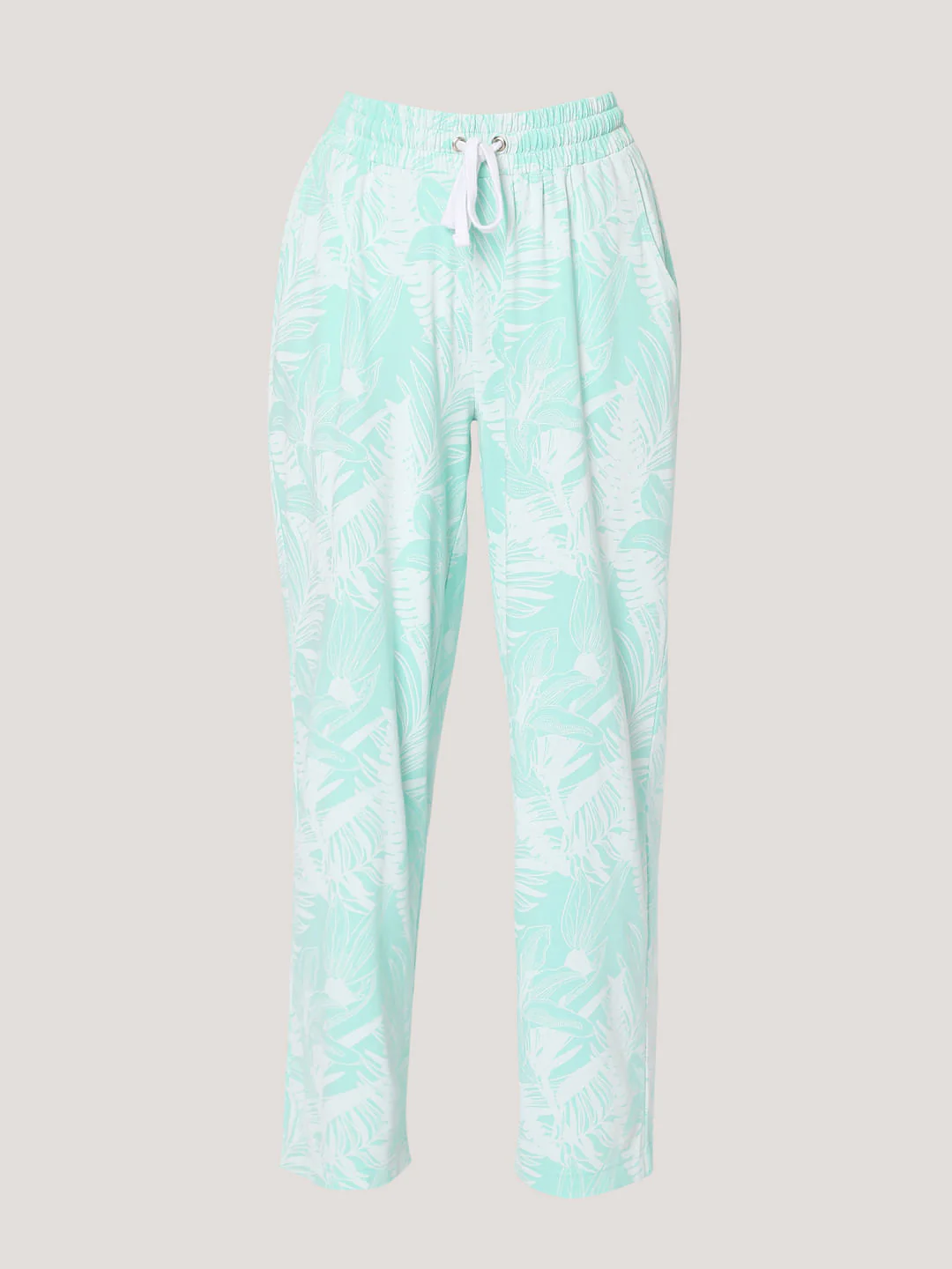 Green Tropical Print Pyjama Set - Image 9