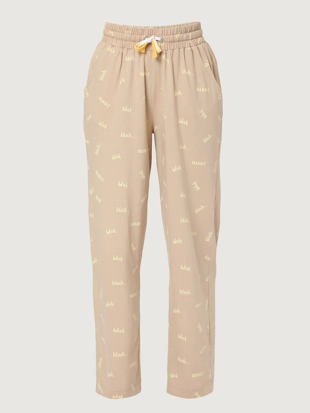 Beige & Yellow Pyjama Set - Image 9