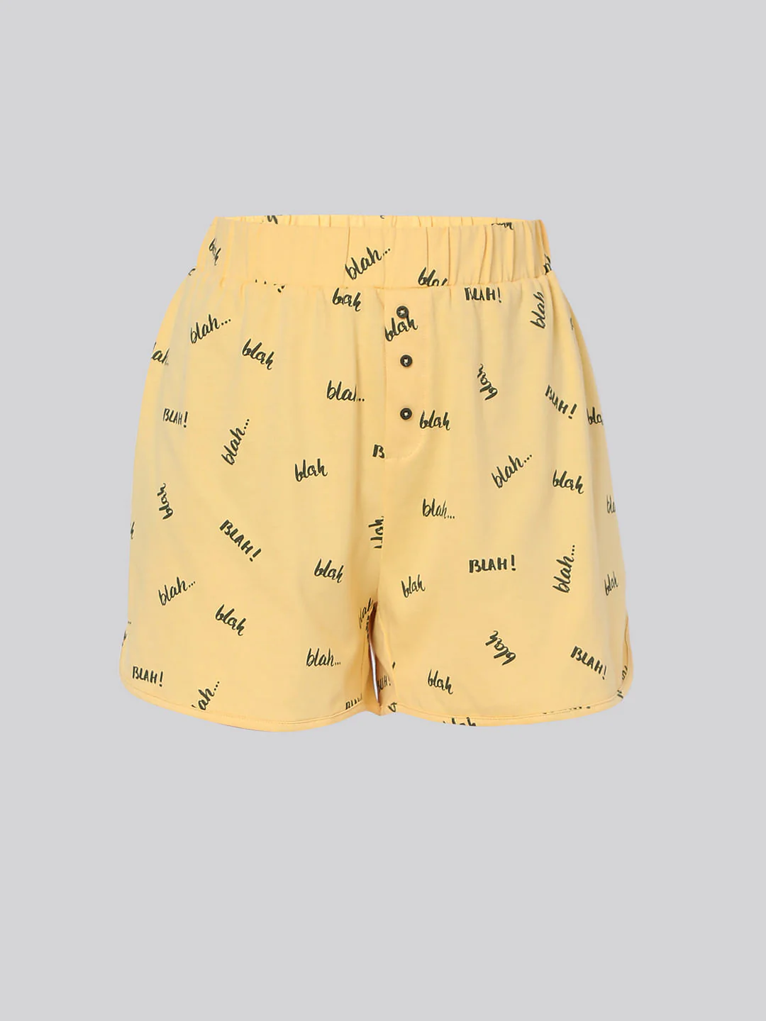 Brown & Yellow Tank Top & Shorts Set - Image 9