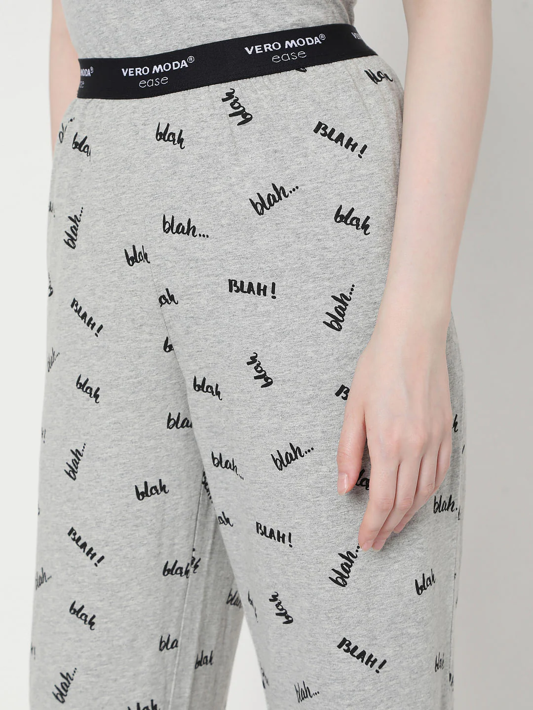 Grey Printed T-Shirt & Joggers Set - Image 7