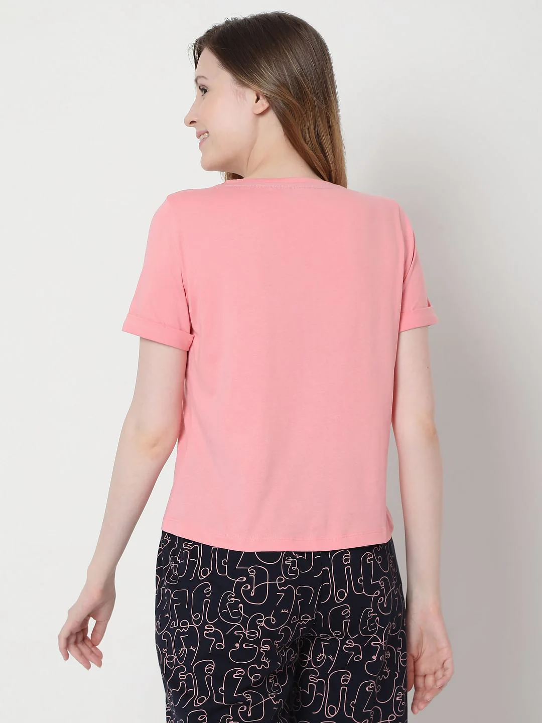 Pink & Blue Joggers & T-Shirt Set - Image 4
