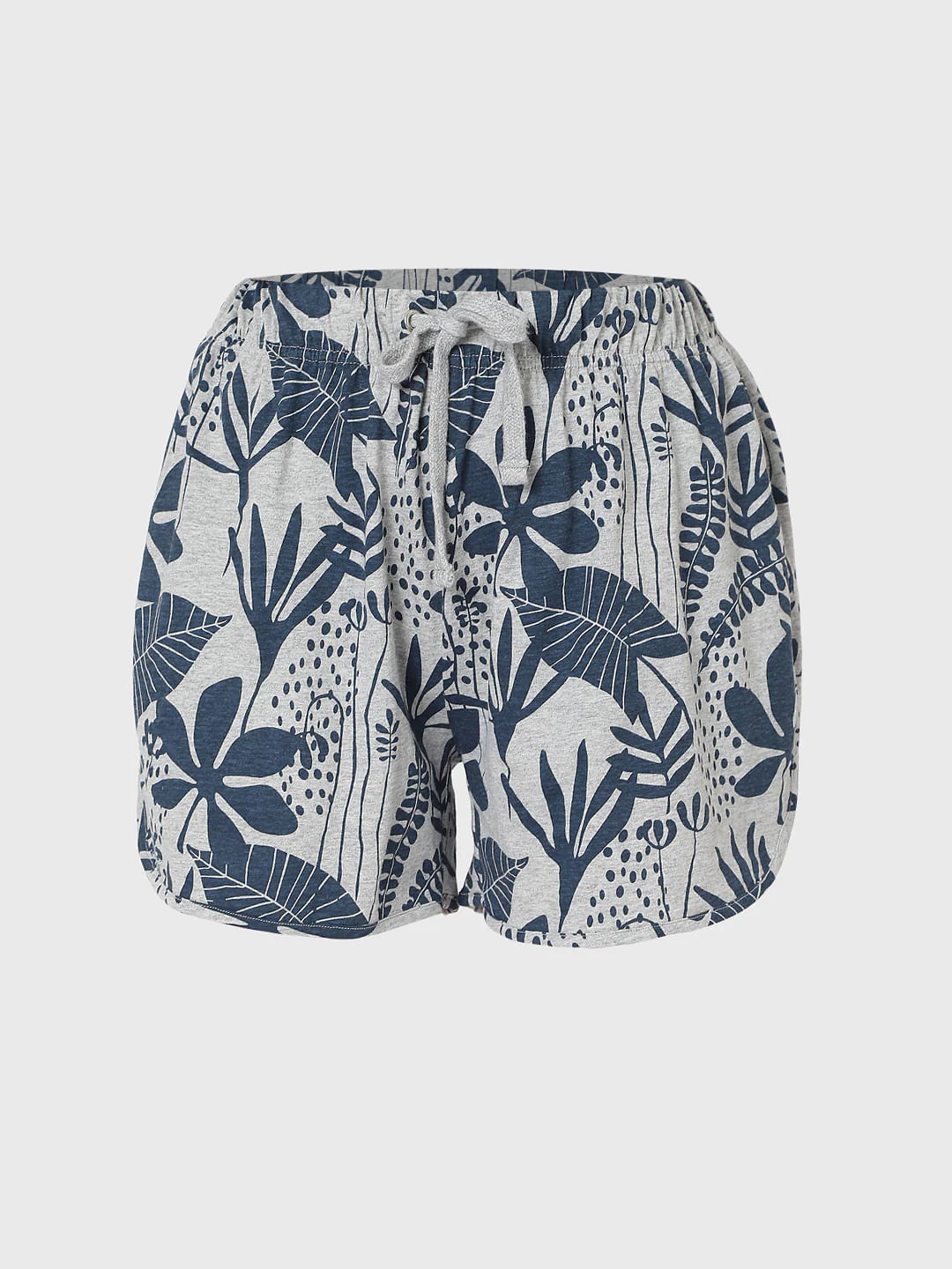 Grey Tropical Print T-Shirt & Shorts Set - Image 9