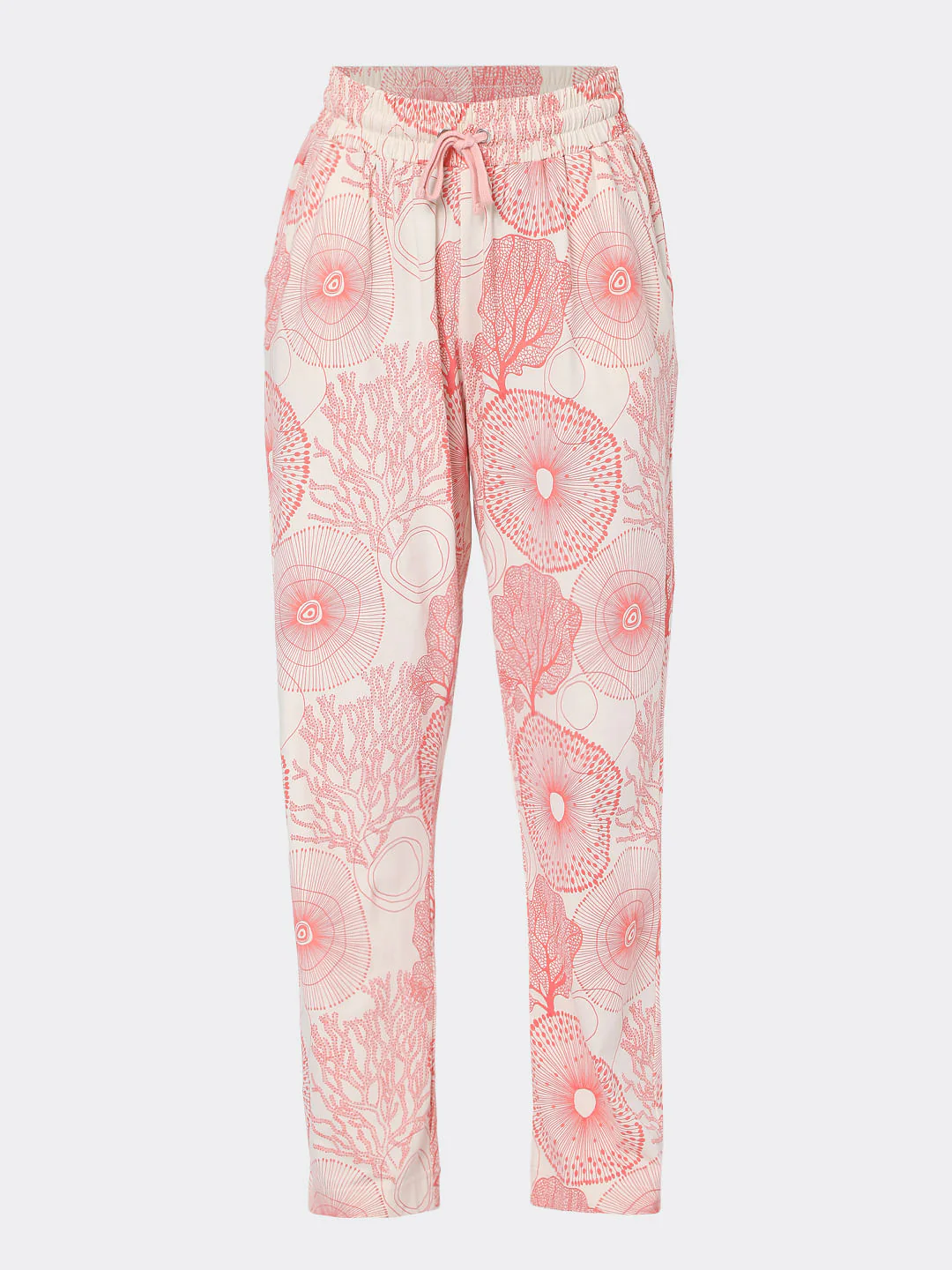 Pink Printed Pyjama Sets - Image 8