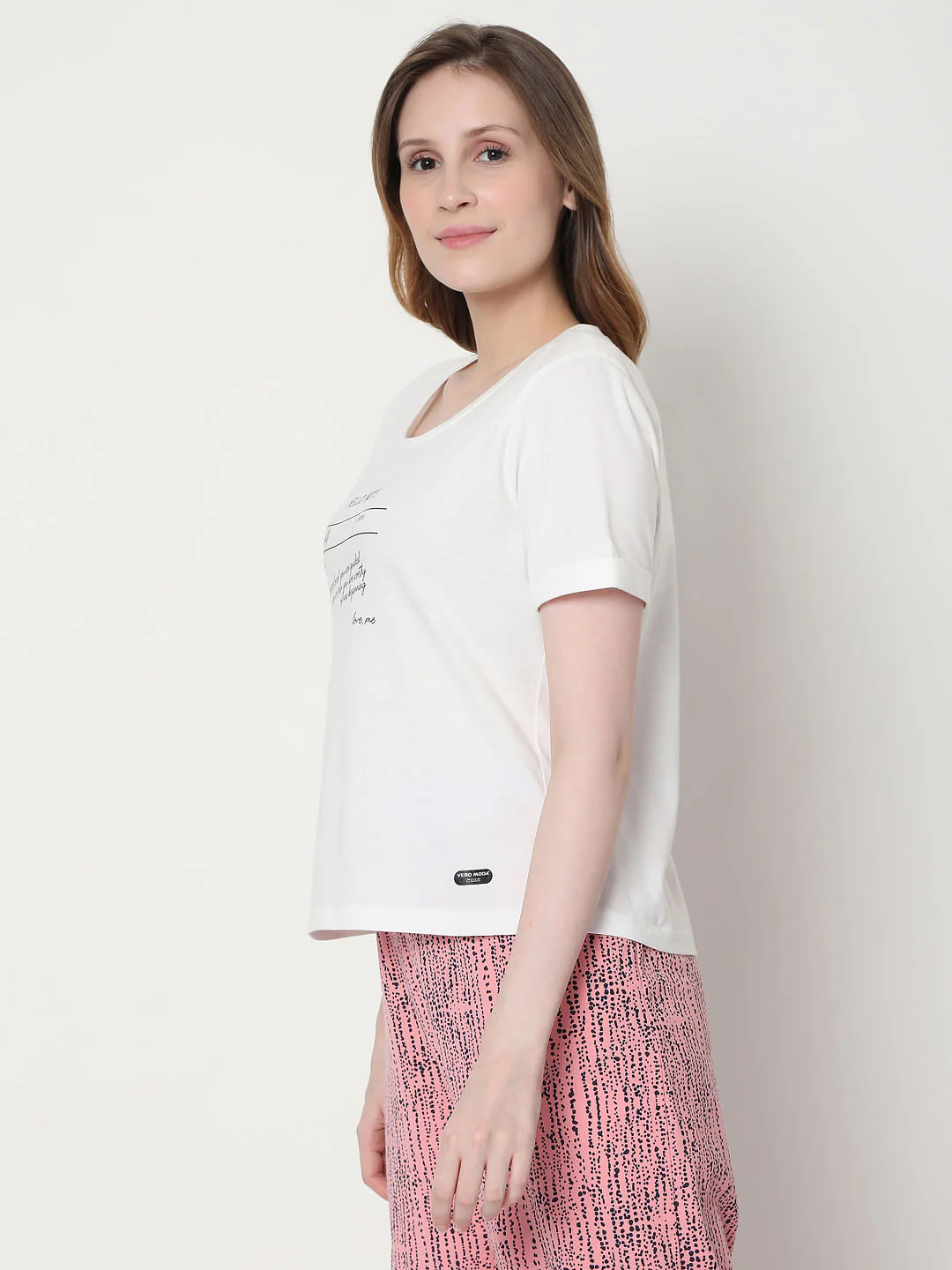 Pink Dotted Pyjama Set - Image 3