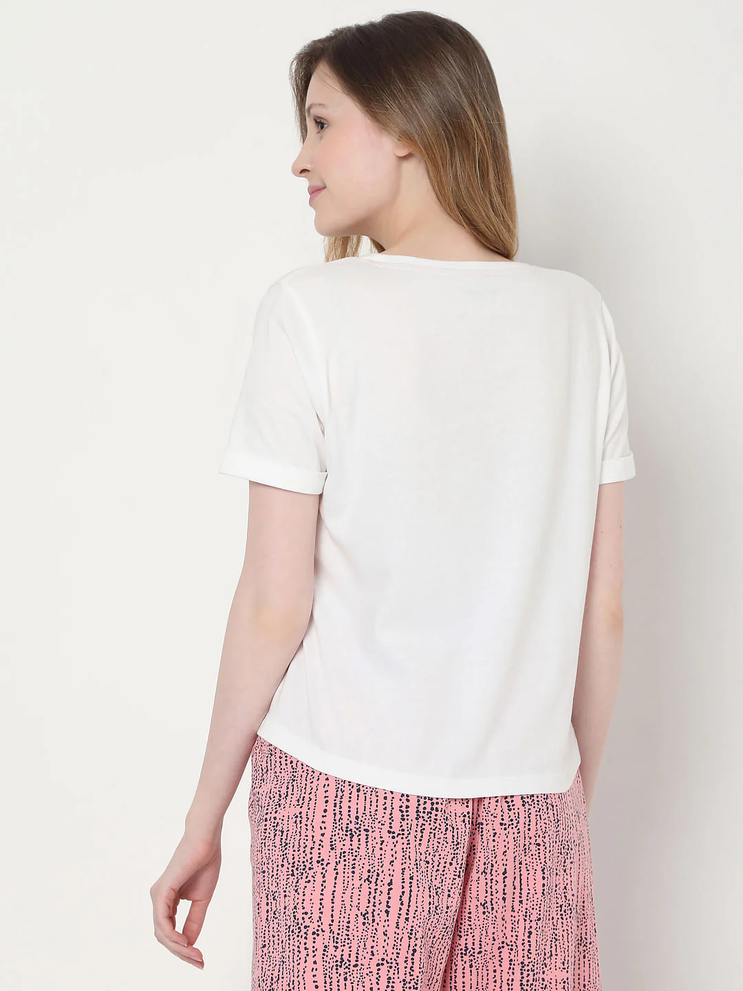 Pink Dotted Pyjama Set - Image 4