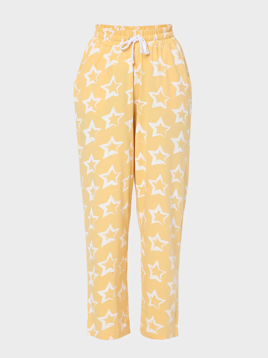 Yellow Star Print Pyjama Set - Image 8