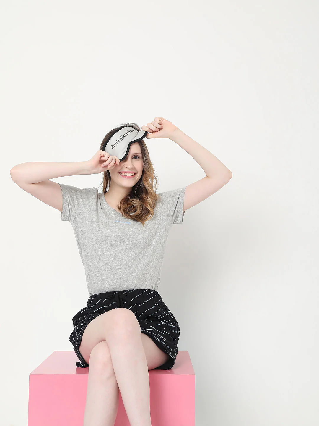 Grey T-Shirt & Shorts Set