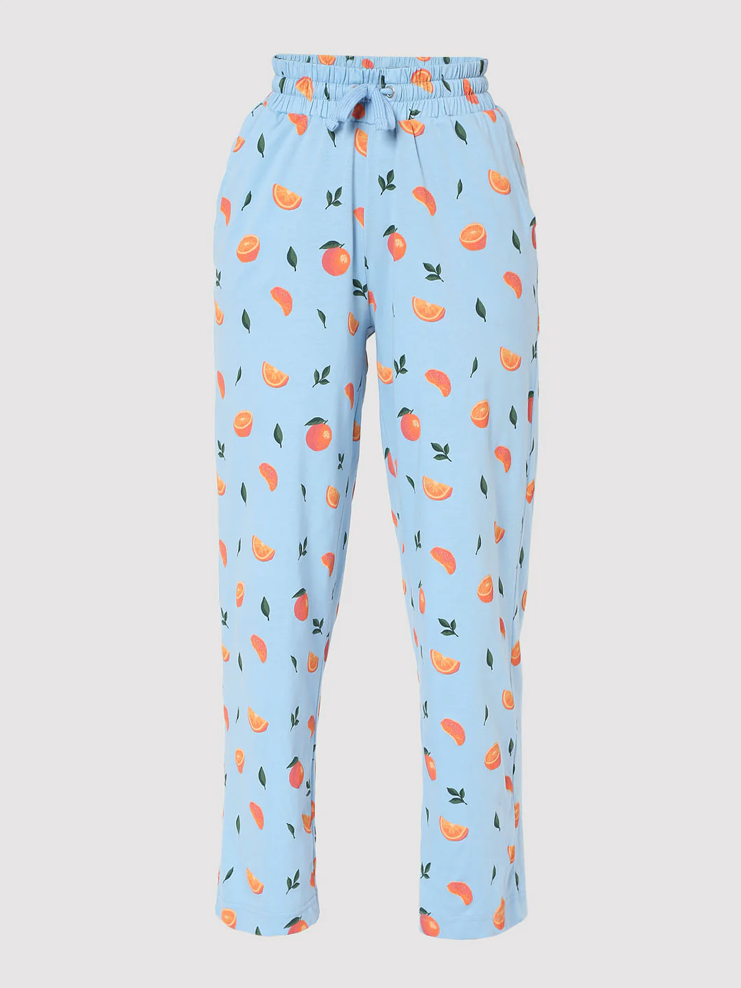 Blue Tangerine Print Pyjama Set - Image 9
