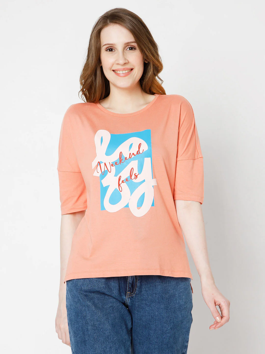Orange Graphic T-Shirt - Image 2
