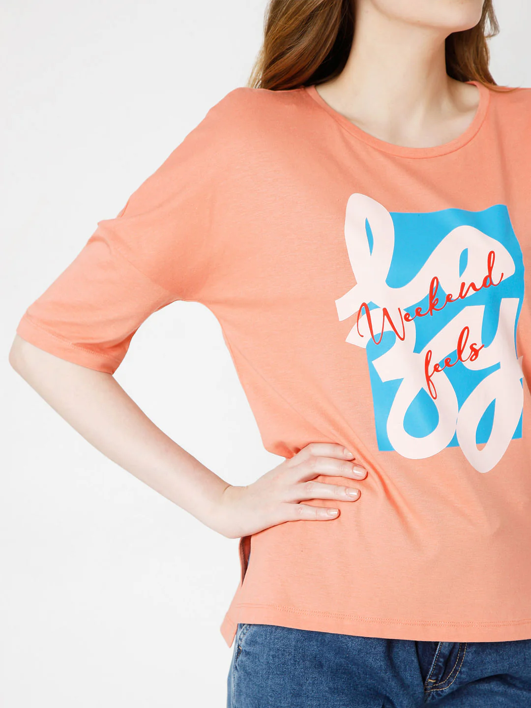 Orange Graphic T-Shirt - Image 6
