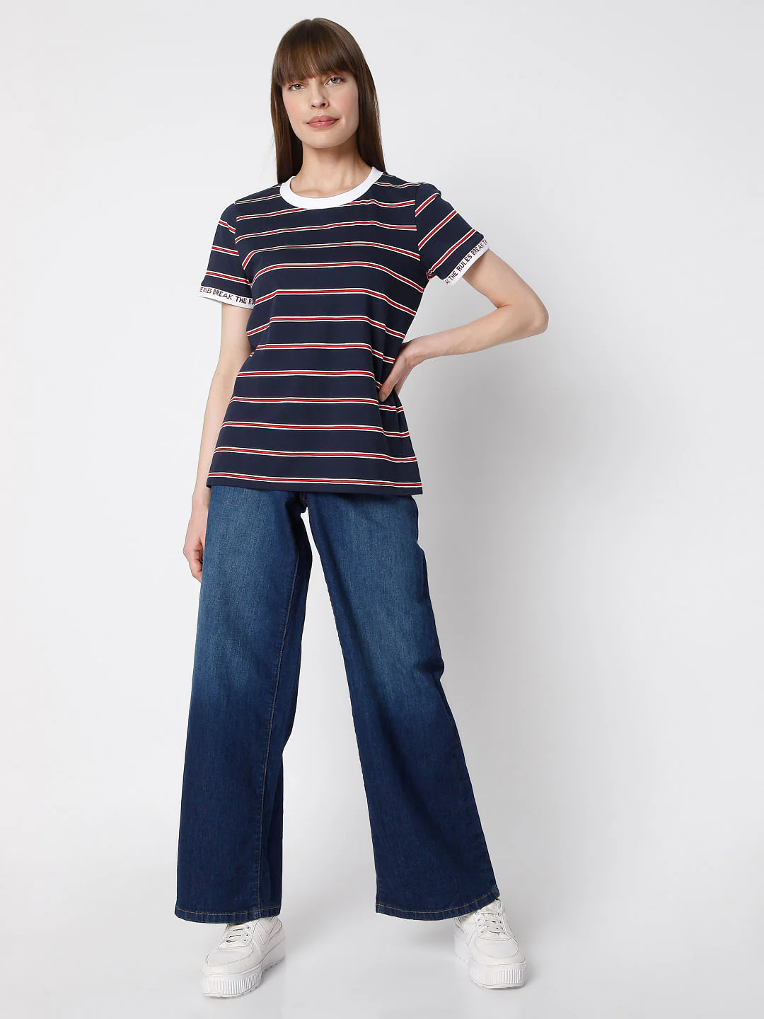 Blue Striped T-Shirt - Image 5