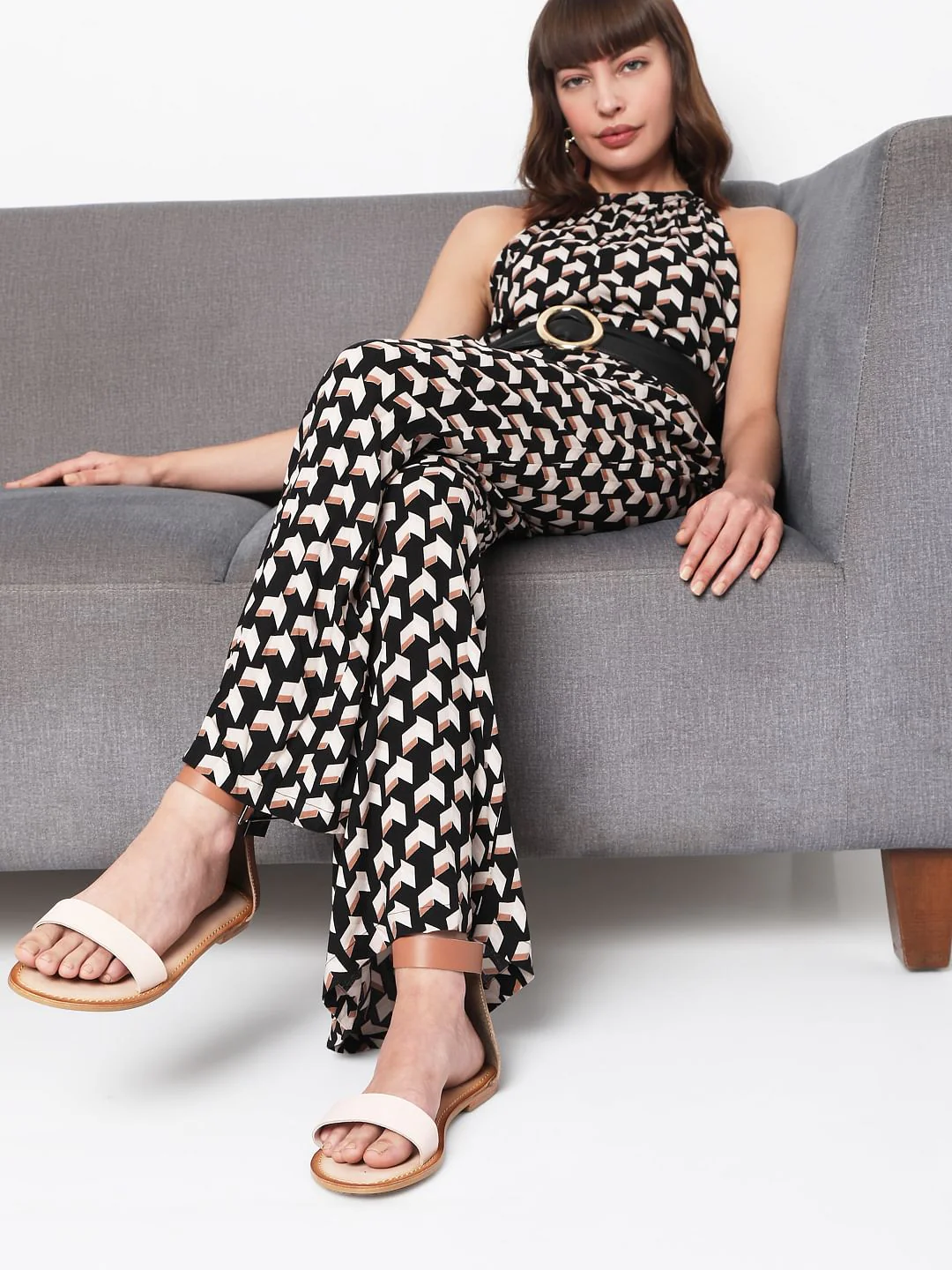 Beige Sandals