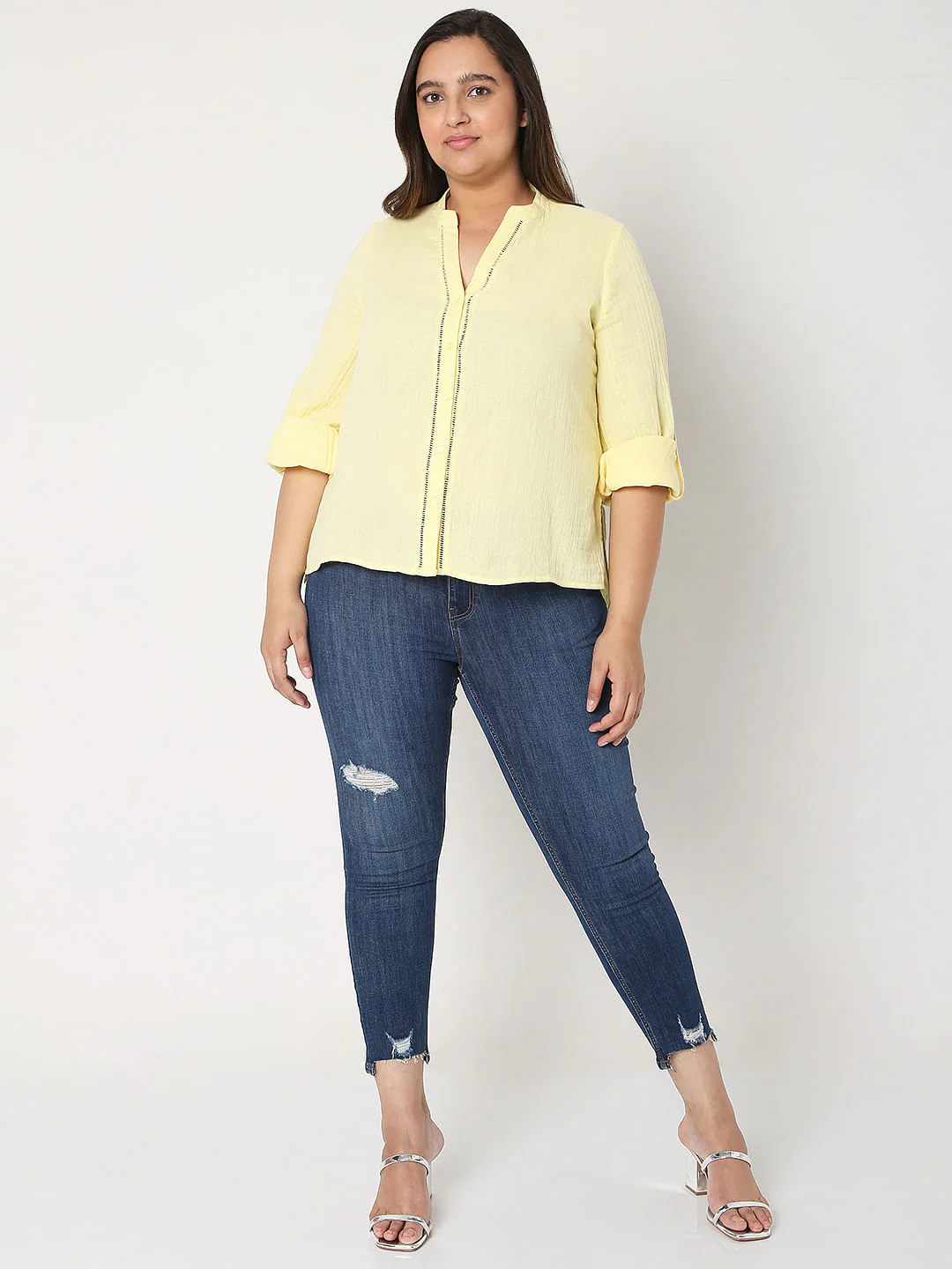 Curve Yellow Organic Cotton Top - Image 5