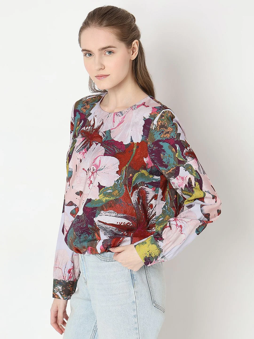 Blue Floral Print - Image 3
