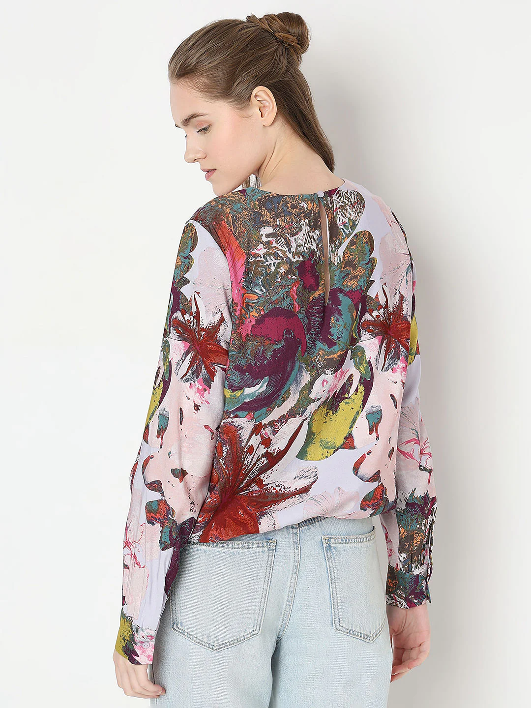 Blue Floral Print - Image 4