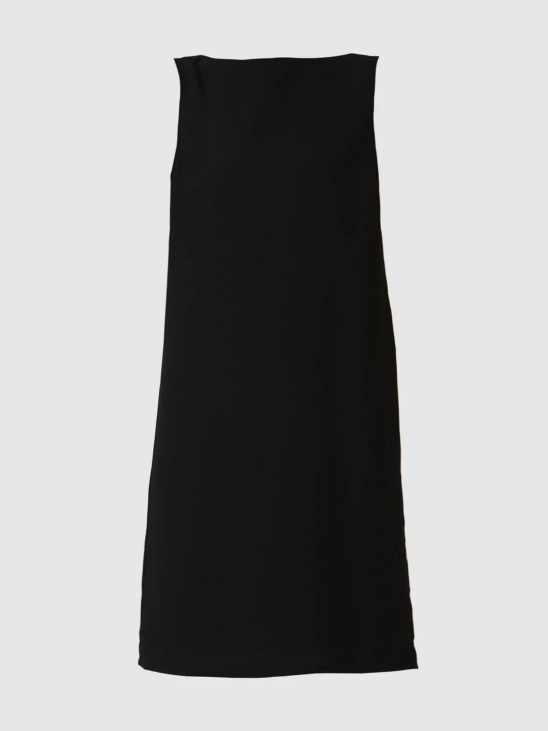 Black Back Buckle Shift Dress - Image 6