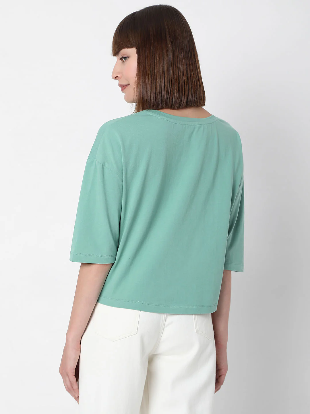 Green Graphic Print T-Shirt - Image 4