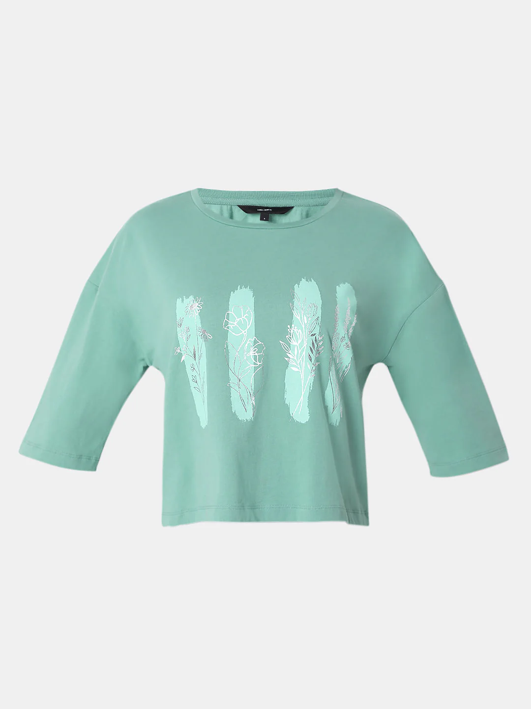 Green Graphic Print T-Shirt - Image 7