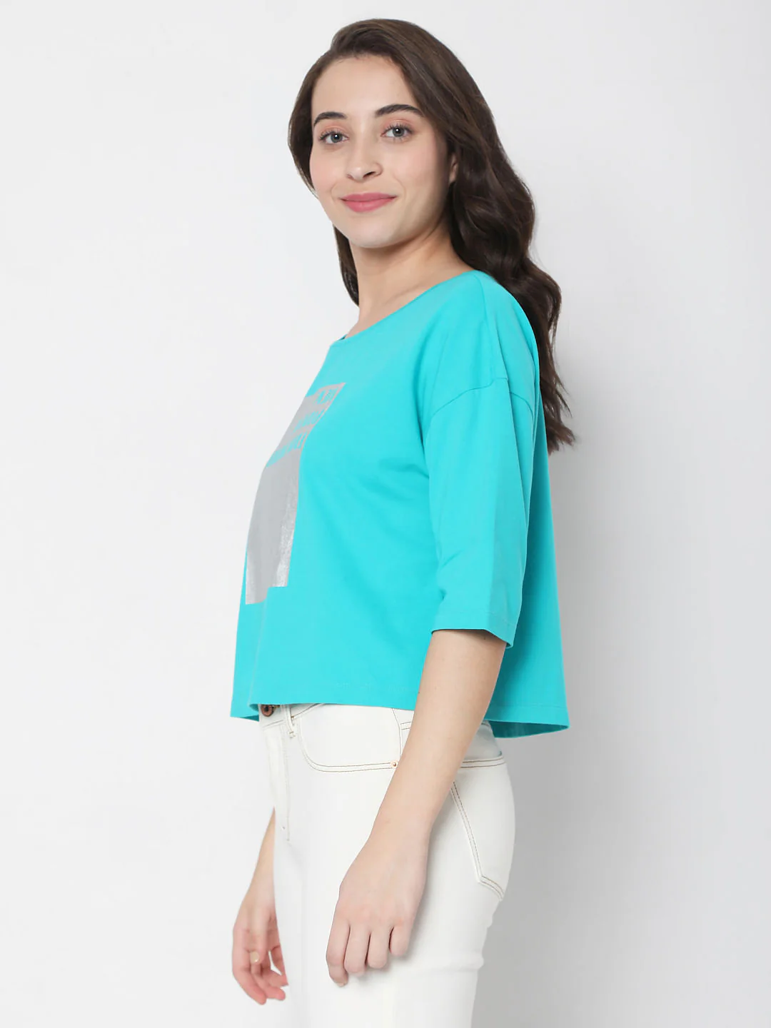 Blue Graphic Print T-Shirt - Image 3