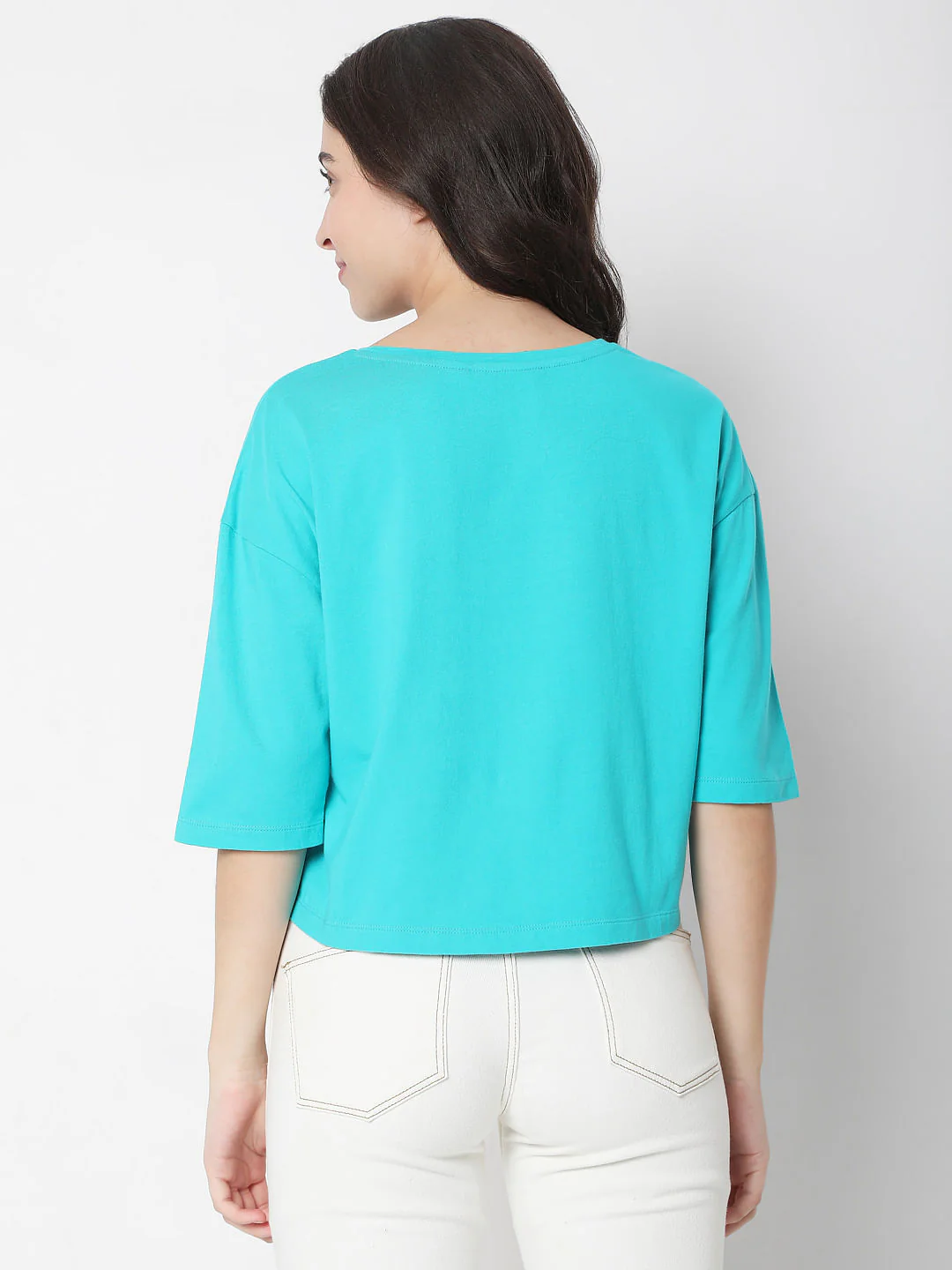 Blue Graphic Print T-Shirt - Image 4