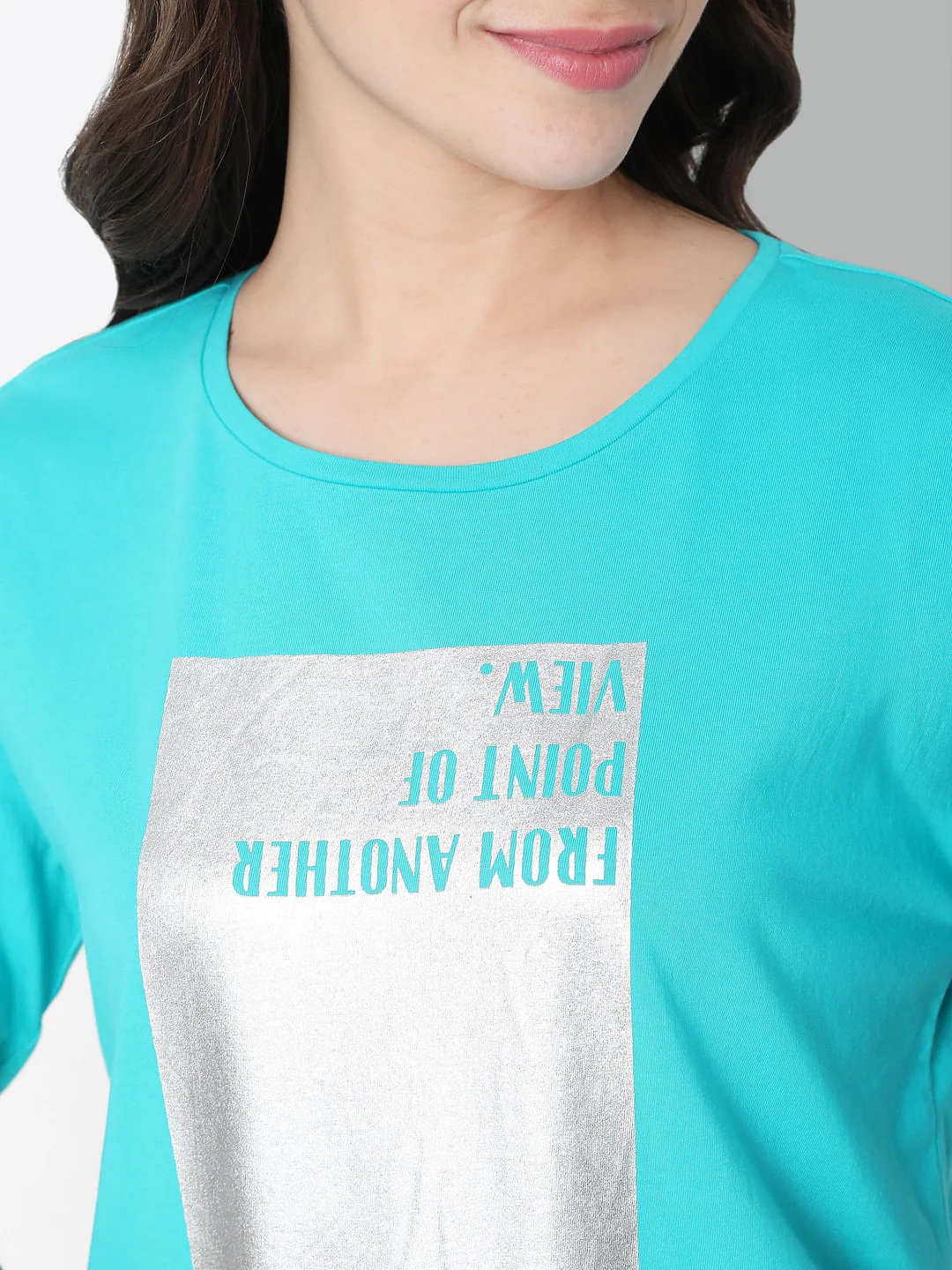 Blue Graphic Print T-Shirt - Image 6