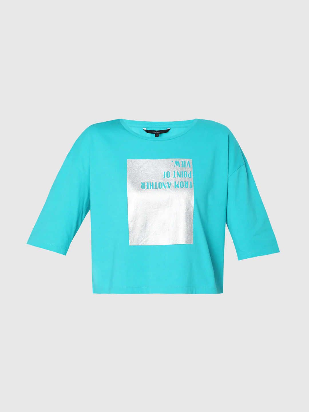 Blue Graphic Print T-Shirt - Image 7